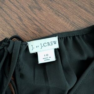 J.Crew Classic Black Blouse